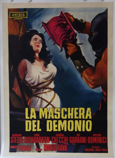 La Maschera del Demonio - Black Sunday original release italian movie poster